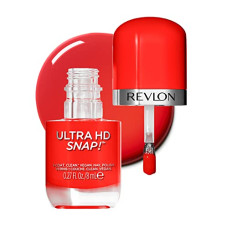 Deals, Discounts & Offers on Beauty Care - Revlon Ultra HD Snap Nail Colors, Natural Rich Glossy Nail Polish, 100% Vegan Formula, No Base and Top Coat Needed - She's on Fire ,8 ml