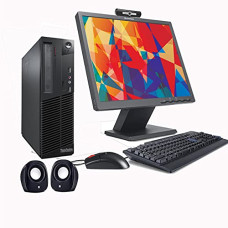 Deals, Discounts & Offers on  - (Renewed) Lenovo ThinkCenter 17 inch (43.18 cm) All in One Desktop Set (Intel i3 2120/ 8 GB/ 1 TB HDD /17 inches HD Monitor+Keyboard+Mouse+ HD Webcam+Mic+Speakers+Wifi)/Windows 10 Pro/MS Office