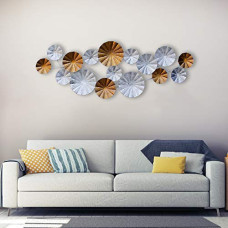 Deals, Discounts & Offers on  - Craftter Metal Wall Art Hanging Sculpture Sunburst, Antique Wall Decoration