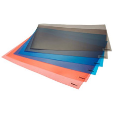 Deals, Discounts & Offers on  - Amazon Brand - Solimo PVC Fridge Multipurpose Rectangular Mat, Black, Blue and Red - Set of 6, Polyvinyl Chloride