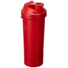 Deals, Discounts & Offers on  - ARNV Leakproof Plastic Bottle/Sipper/Shaker, 500ml, Pill/Storage compartments extra,Made in India, Red