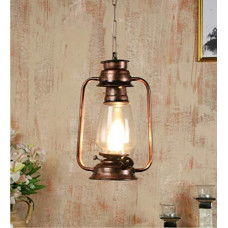 Deals, Discounts & Offers on  - tu casa Ntu-137 Transparent Glass Hanging Lantern with B-22 Holder (Bulb not Included)