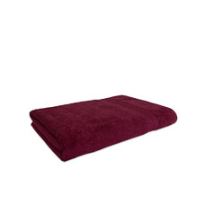 Deals, Discounts & Offers on  - COLORFAS 100% Cotton Easy Care Soft Feel HIGH Absorbency Bath Towel (Solid, 75CMX150CM) - Dark RED
