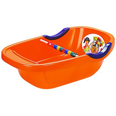 Deals, Discounts & Offers on Baby Care - Cello Portable Plastic Baby Bath Tub, Orange