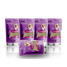 Deals, Discounts & Offers on  - Pets Empire Barkbites Dog Treats 70 GMS (MIXBERRY Flavour, Pack of 5)