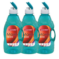 Deals, Discounts & Offers on  - Wonder Plastic Prime Maxo 1800 Fridge Bottle Set, 3 pc Set 1800 ml, Blue Color, Made In India, KBS02612