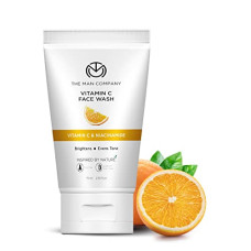 Deals, Discounts & Offers on Beauty Care - The Man Company Skin Brightening Vitamin C Face Wash with Turmeric and Niacinamide For Clean, Bright & Soft Skin I Oil Free Look I Unclog Pores, Instant Glow | Paraben Free - 75 ml