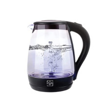 Deals, Discounts & Offers on  - Kitchen Kit 1500 Watt Automatic Transparent Glass 1.8-Liter Electric Hot water Kettle with Led Illumination, Small (KET100024)