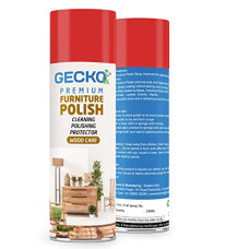 Deals, Discounts & Offers on  - GECKO Furniture Polishing Spray | Wooden Amirah, Sofa, Cupboard, Shelf Cleaner & Shiner -200ml (Pack of 1)