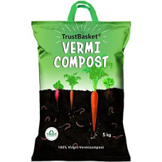 Deals, Discounts & Offers on Gardening Tools - TrustBasket Organic Vermicompost Fertilizer Manure