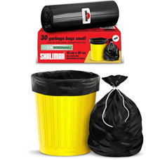 Deals, Discounts & Offers on  - Shalimar Premium OXO - Biodegradable Garbage Bags 17 X 19 Inches (Small) 180 Bags (6 rolls) Dustbin Bag/Trash Bag - Black Color