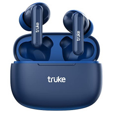 Deals, Discounts & Offers on Headphones - truke Air Buds Lite True Wireless in Ear Earbuds with 48 Hours Playtime, Gaming Mode, Enviornomental Noise Cancellation (ENC), Auto Play/Pause, AAC Codec, Bluetooth 5.1, IPX4 (Yellow)