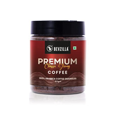 Deals, Discounts & Offers on  - Bevzilla 100% Arabica Instant Classic Strong Coffee Powder - 100 Grams | Premium Coffee| Strong Coffee| Classic Coffee| Espresso, Latte & Cappucino| Pure Coffee| Hot & Cold Coffee