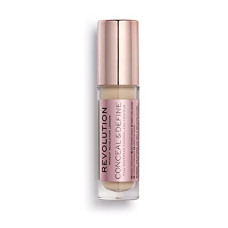 Deals, Discounts & Offers on Beauty Care - Makeup Revolution Conceal and Define Cream Concealer with Matte Finish (C2 Beige, 3.4ml) Matte Finish
