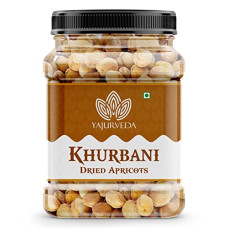 Deals, Discounts & Offers on  - Yajurveda Premium Dried Turkish Apricot | Turkel, Seedless Apricot, Khurbani Dry Fruit 500 G