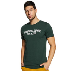 Deals, Discounts & Offers on Men - [Size L] ABOF Men's Slim Fit T-Shirt