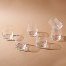 Deals, Discounts & Offers on  - Wonderchef Modena Whiskey Glass 290 ml Set of 6