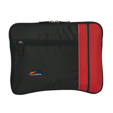 Deals, Discounts & Offers on Laptop Accessories - Protecta Stripy 15.6-inch Laptop Sleeve (Black and Red)