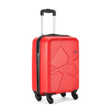 Deals, Discounts & Offers on  - Safari Pentagon Trolley Bags for Travel, 55 cm Cabin Suitcase, 4 Wheel Red Small Luggage