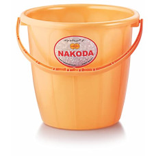 Deals, Discounts & Offers on Home Improvement - Nakoda Turbo Opaque Bucket Plastic Bathroom Bucket - 22 Litre, Color May Vary