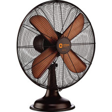 Deals, Discounts & Offers on  - Orient Electric Retro T-12 Table Fan | 12 Desk Fan with High Speed | Metallic Finish with Retro Look | Aluminium Fan For Superfast Air Delivery | Enhanced Safety Features (Rubbed Bronze, Pack of 1)