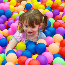 Deals, Discounts & Offers on  - Webby Colourful Kids Pool Fun Balls(7CM), Pack of 25