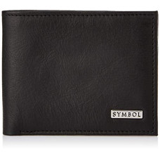 Deals, Discounts & Offers on Bags, Wallets & Belts - Amazon Brand - Symbol Black Leather Men's Wallet (SY191230-0050A)