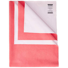 Deals, Discounts & Offers on Baby Care - Amazon Brand - Solimo Baby Water Resistant Dry Sheet, Medium, 100cm x 70cm, Dark Pink