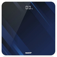 Deals, Discounts & Offers on  - beatXP Optifit Glaze Digital Weighing Scale with Backlit LED Panel (Blue), Electronic Weight Machine
