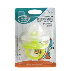 Deals, Discounts & Offers on Baby Care - Buddsbuddy Premium Orthodontic Soft Silicone Soother, Small, BB7124 (Green)