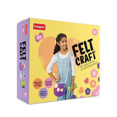 Deals, Discounts & Offers on  - Handycrafts - Felt Craft , Art and Craft Kit , Makebags, Phone Sleeve, Pencil Pouch, keyrings , 5 Years +