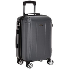 Deals, Discounts & Offers on  - Amazon Brand - Solimo 56.5 cm Hardsided Luggage with TSA Lock, Grey