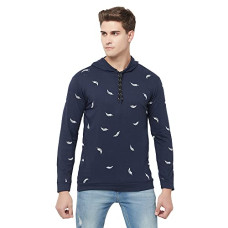 Deals, Discounts & Offers on Men - [Size XL] Tfortees Mens Cotton Tshirt(AZ_1744_Blue_)