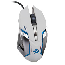 Deals, Discounts & Offers on  - ZEBRONICS Zeb-Transformer-M Optical USB Gaming Mouse with LED Effect(White)