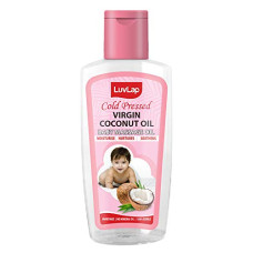 Deals, Discounts & Offers on Lubricants & Oils - LuvLap Baby Hair & Skin Oil, 100% Natural Cold Pressed Virgin Coconut Oil, Baby Massage Oil, Prevents Diaper Rash, 100ml