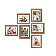 Deals, Discounts & Offers on  - Art Street Wall Set of 6 Photo Frame with Free Hanging Accessories (8