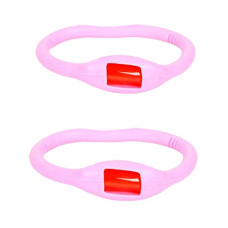 Deals, Discounts & Offers on Baby Care - Safe-O-Kid Baby Safety Inc. Glow in Dark Reusable Mosquito Repellent Arm Band (Pack of 2, Pink)