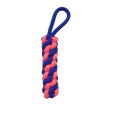 Deals, Discounts & Offers on Toys & Games - Dogista Durable Dummy Knotted Cotton Rope Toys For Teeth Cleaning and Chewing, Small & Medium Dog/Cat/Puppy (Multicolour).