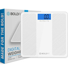 Deals, Discounts & Offers on  - Boldfit Weight Machine for Body Weight Weighing Machine Digital Bathroom Scale for Human Body Weight Measurement - Extra Thick 6mm Weighing Scale