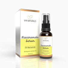 Deals, Discounts & Offers on Beauty Care - [Specific Users] Vya Naturals 100% PARABENS AND SULPHATE FREE 5% Niacinamide Day and Night Face Serum with Vit B3, Aloe Vera and Rosemary Leaf Extract