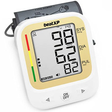 Deals, Discounts & Offers on  - beatXP BP Machine - Fully Automatic BP Monitor Large Cuff Size - Memory Feature with Pulse Rate Detection - 1 Yr Warranty - Large Display Size (White)