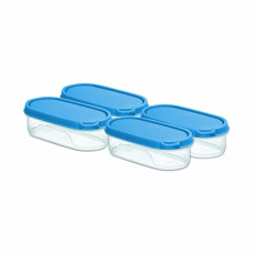 Deals, Discounts & Offers on  - Pigeon StakBox 0.5 Litre (Set of 4) Storage