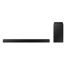 Deals, Discounts & Offers on Electronics - Samsung Dolby Digital Bluetooth Soundbar (HW-T42E/XL, Black, 2.1 Channel)