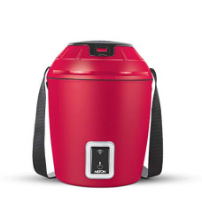 Deals, Discounts & Offers on  - Milton Smart Electric App Enabled Tiffin, Set of 3, 300 ml Each, Maroon | No Minimum Distance | Compatible with Alexa and Google Voice Assistants | Heat Scheduler | Heat from anywhere with App