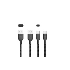 Deals, Discounts & Offers on  - Itel ICD-C33 Nylon Braided Type C Data Cable (Black)