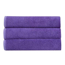 Deals, Discounts & Offers on Home Improvement - Bathla Spic & Span Multi Purpose Micro Fiber Cleaning Cloth - 340 GSM: 30cmx30cm (Pack of 3 - Purple)