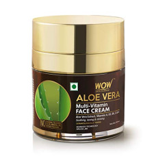 Deals, Discounts & Offers on Beauty Care - WOW Skin Science Multi-Vitamin Aloe Vera Cream - For Normal to Oily Skin - No Parabens, Silicones, Colour, Mineral Oil & Synthetic Fragrance, 50 ml