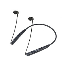 Deals, Discounts & Offers on Headphones - Sonilex BT114 Magnet Wireless Neckband Bluetooth Earphone 5.0,24H Talk time, Earphone Headset Earbud Portable Headphone Handfree, Sweatproof, Noise Cancellation (Zed Black) (SL-BT-114-ZBLACK)