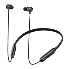 Deals, Discounts & Offers on Headphones - Noise Newly Launched Bravo Neckband with Upto 35 Hours of Playtime, Instacharge (10-min Charge=10-hrs Playtime), ESR,10mm Driver, Dual Pairing and BT v5.2 (Jet Black)