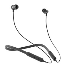 Deals, Discounts & Offers on Headphones - GOVO GOKIXX 410 Bluetooth Wireless Neckband in Ear Earphone - 8H Battery, 10mm Drivers, IPX5, Magnetic Earbuds, Integrated Controls & Lightweight Design (Platinum Black)